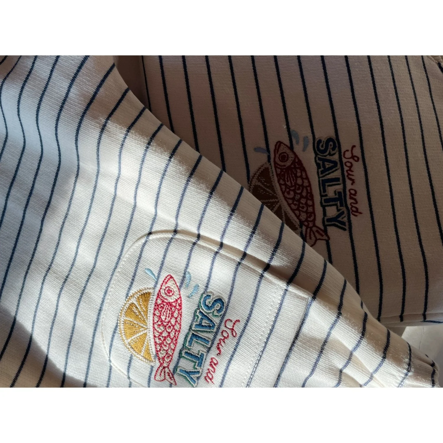 Konges Sløjd Captains Blue/Antique White Amio Sweat Pants Ocs - Image 3