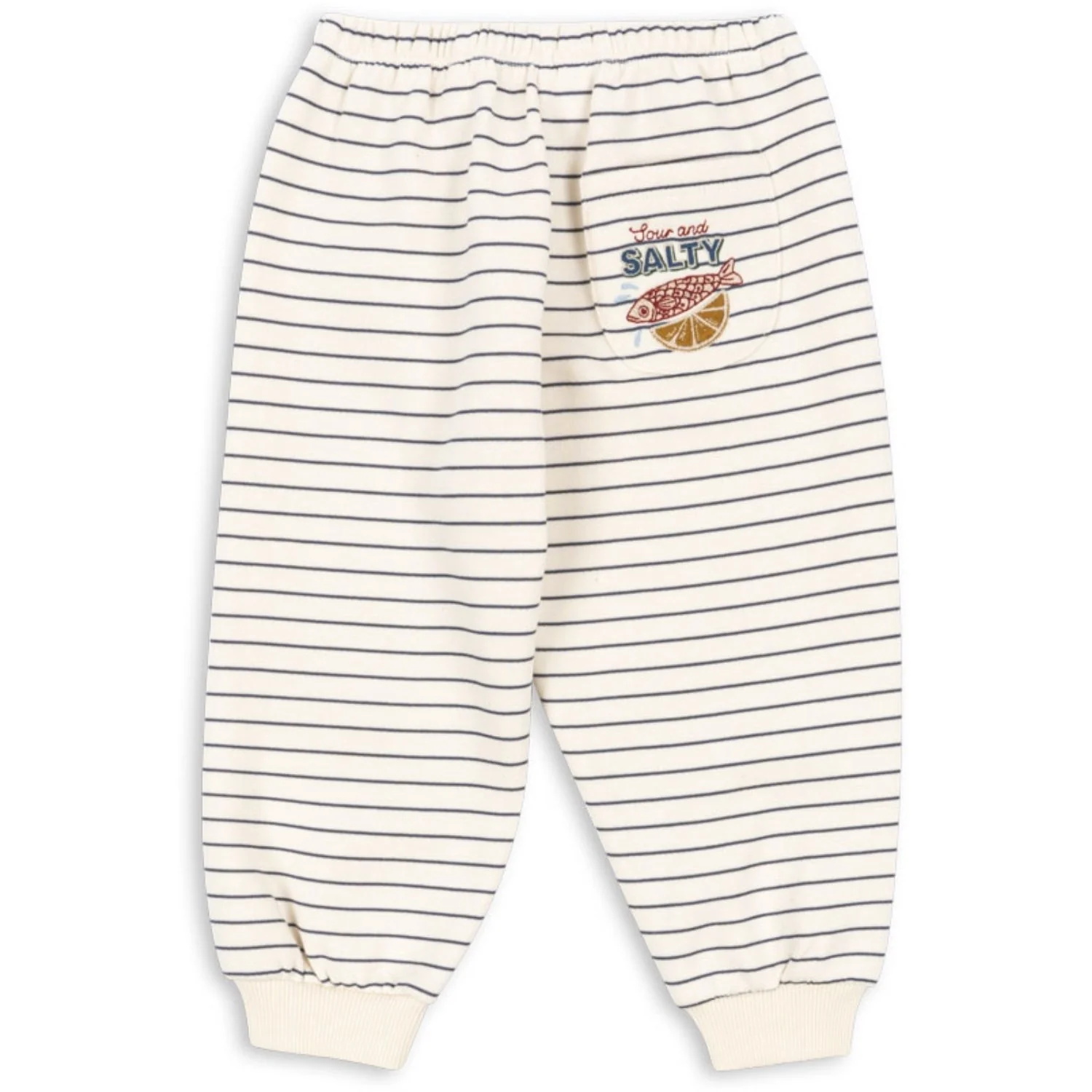 Konges Sløjd Captains Blue/Antique White Amio Sweat Pants Ocs - Image 7