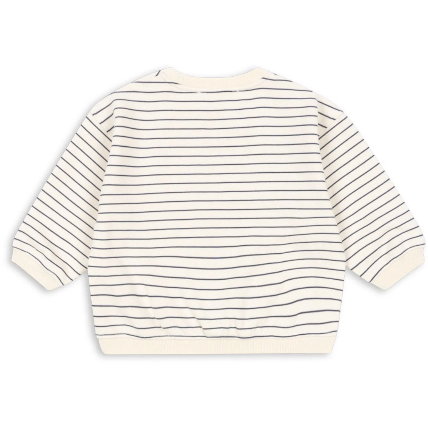Konges Sløjd Captains Blue/Antique White Amio Sweat Shirt Ocs - Image 9