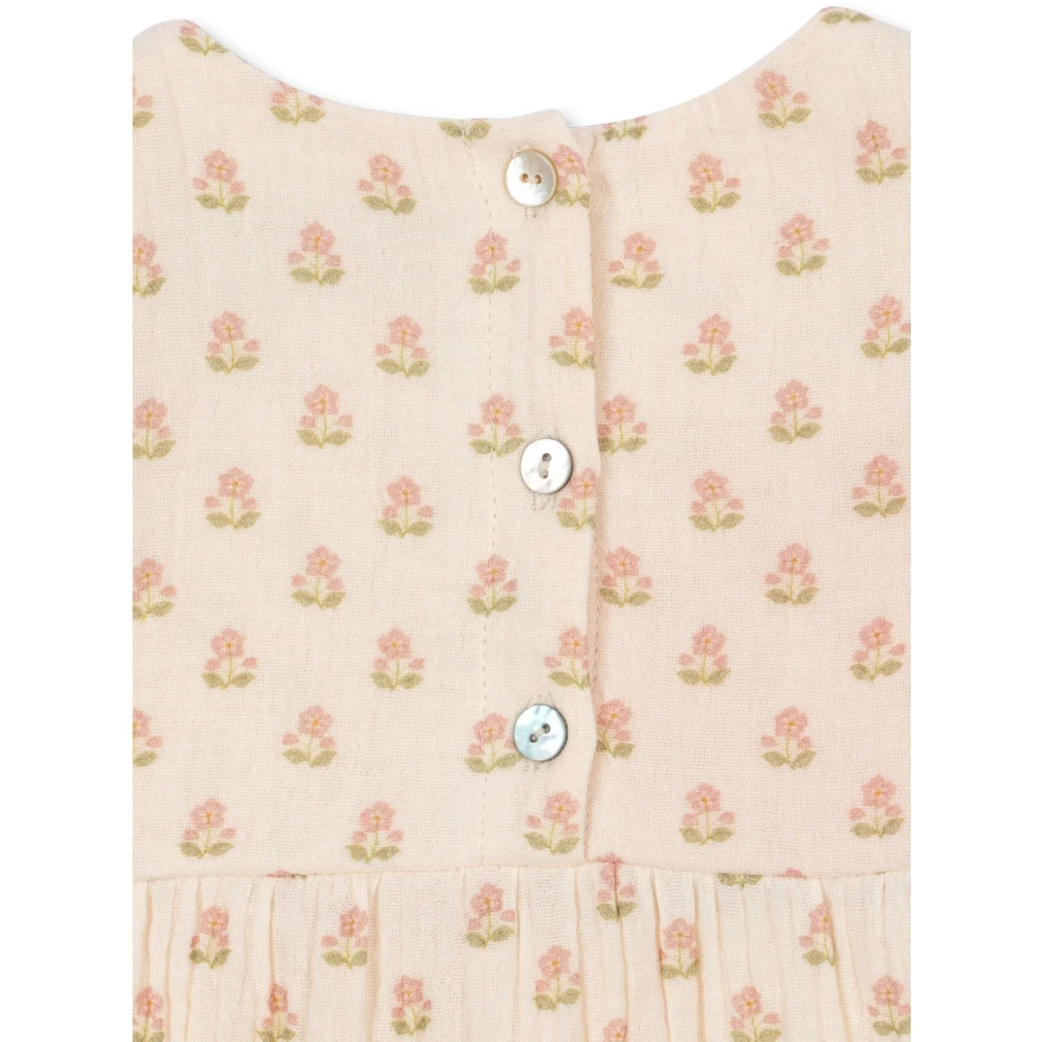 Konges Sløjd Carta Rosa Coco Frill Romper Gots - Image 4