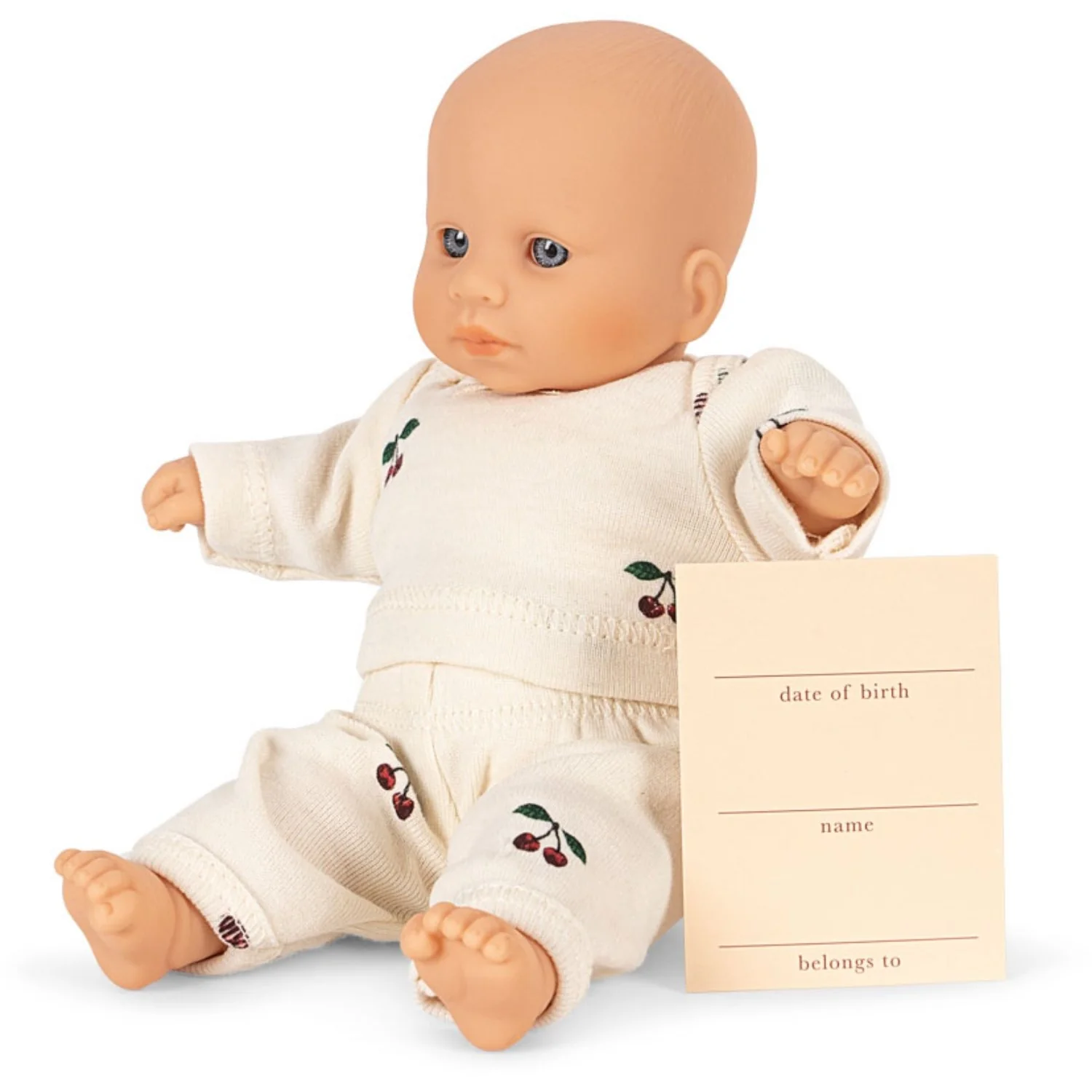 Konges Sløjd Cherry Aop My First Mini Doll - Image 3
