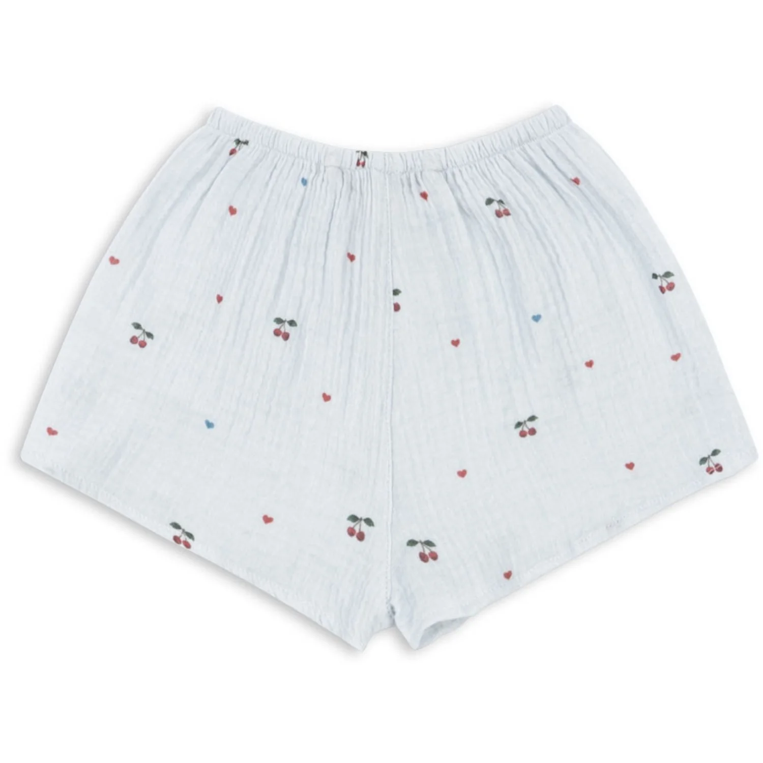 Konges Sløjd Cherry Blue Coeur Coco Mini Shorts Gots - Image 3