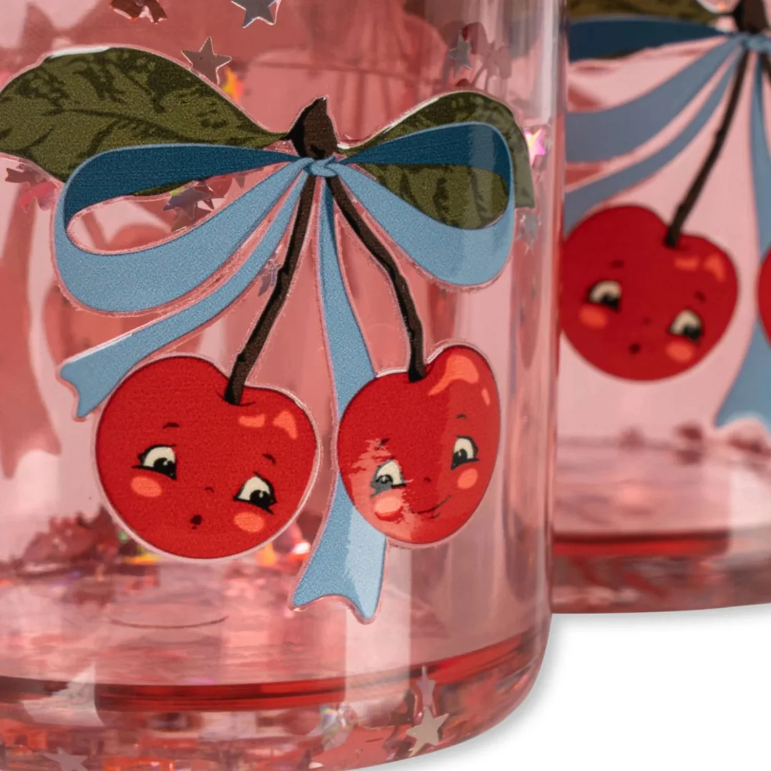 Konges Sløjd Cherry Bow 2 Pack Glitter Cups - Image 2