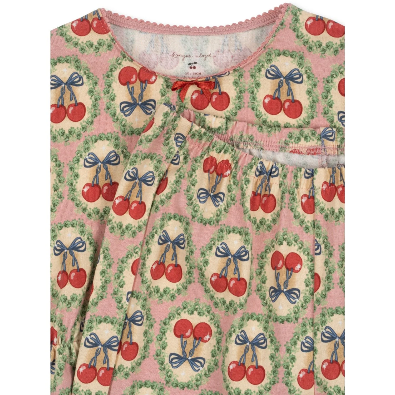 Konges Sløjd Cherry Bow Drey Set Gots - Image 2