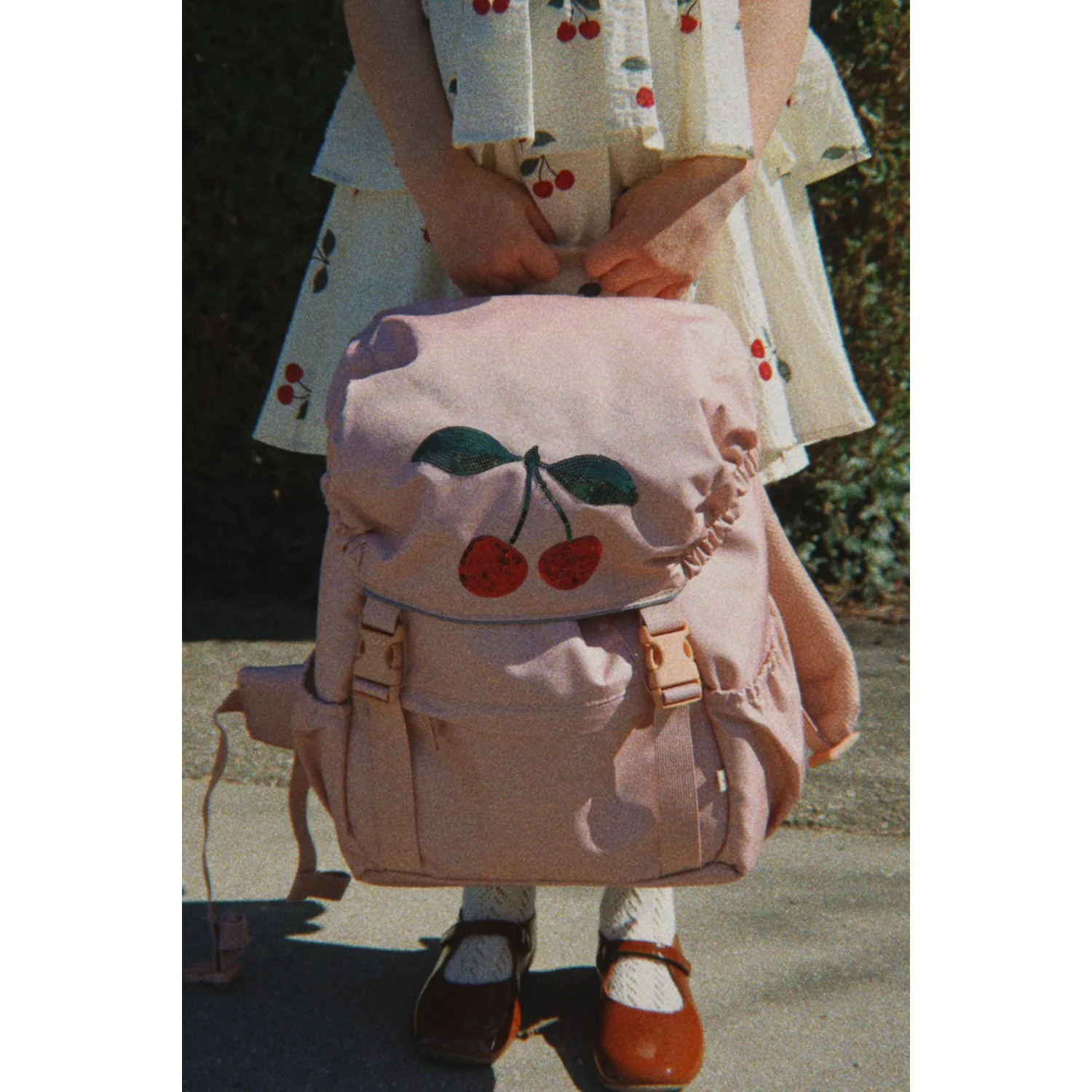 Konges Sløjd Cherry Clover Schoolbag - Image 13