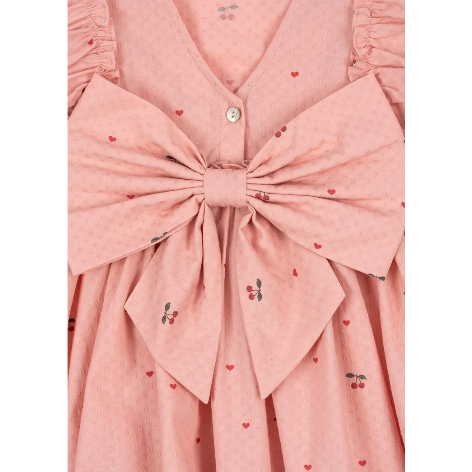 Konges Sløjd Cherry Coeur Evia Frill Dress Gots - Image 6