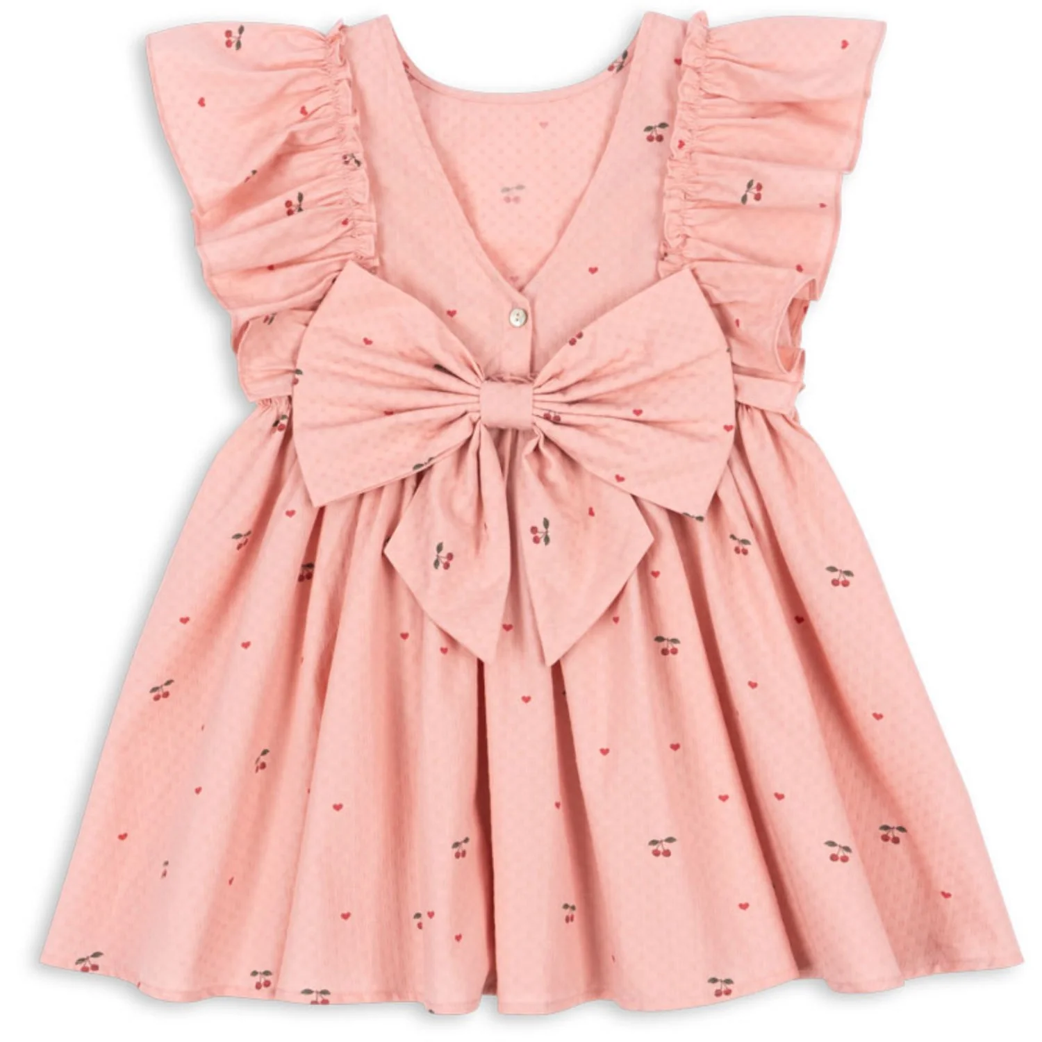 Konges Sløjd Cherry Coeur Evia Frill Dress Gots - Image 7