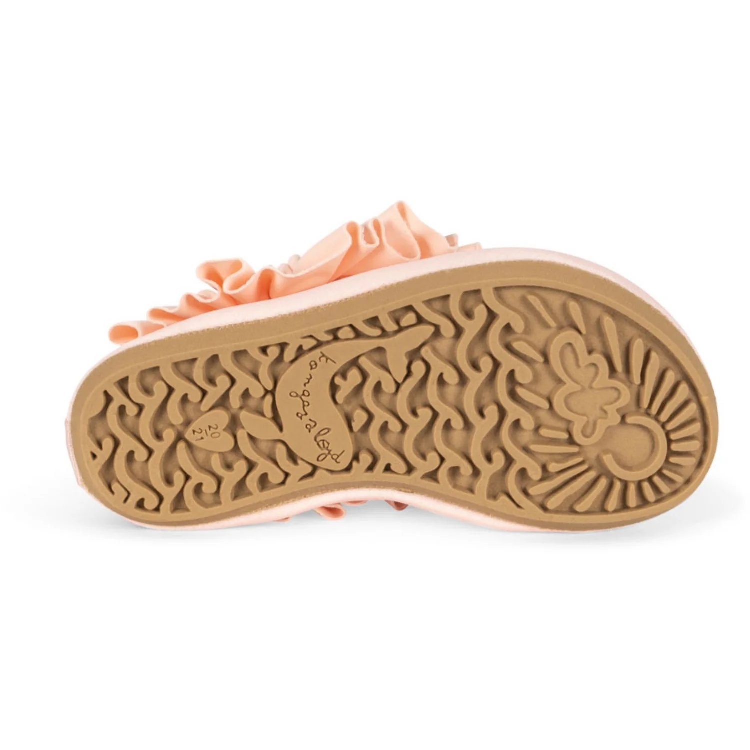 Konges Sløjd Cherry Coeur Rose Merle Frill Swim Shoes - Image 3