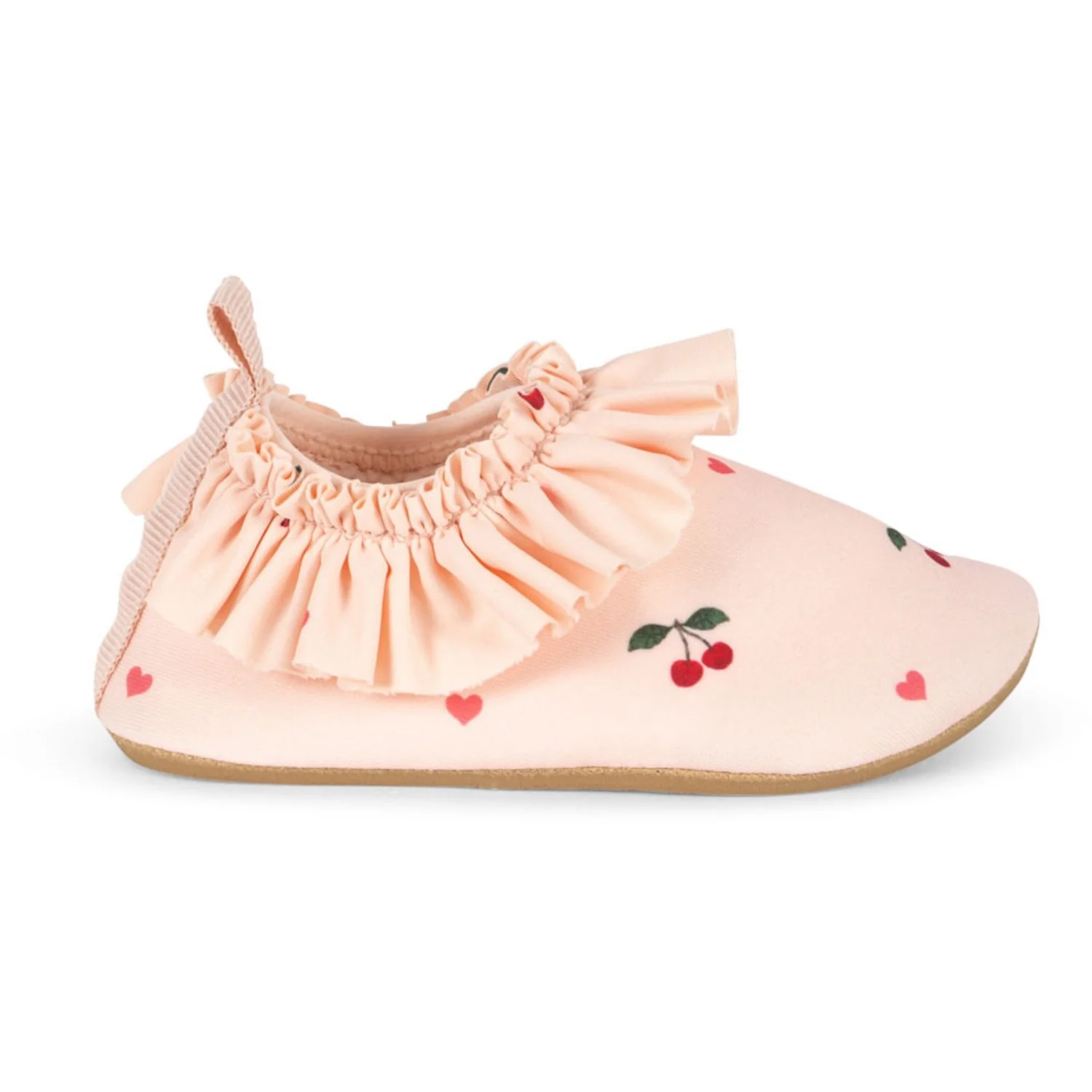 Konges Sløjd Cherry Coeur Rose Merle Frill Swim Shoes - Image 4