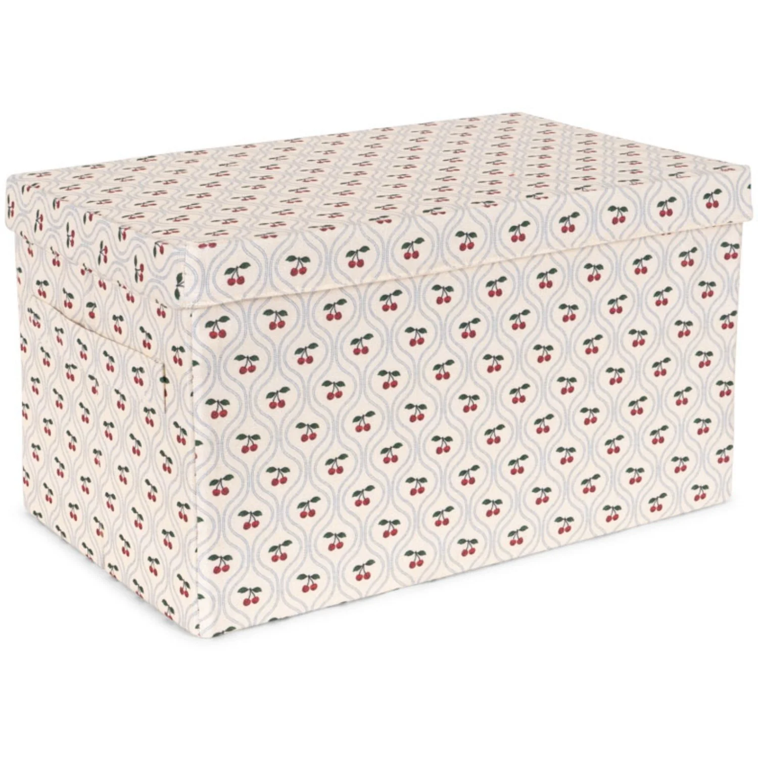 Konges Sløjd Cherry Motif Small Storage Basket