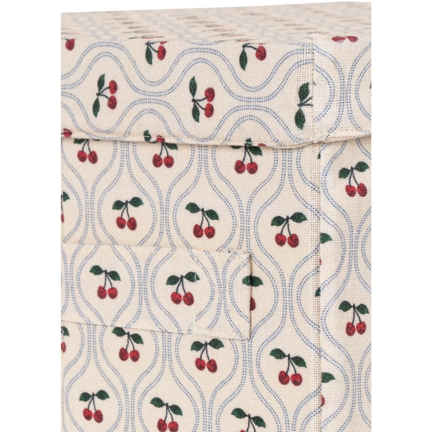 Konges Sløjd Cherry Motif Small Storage Basket - Image 5