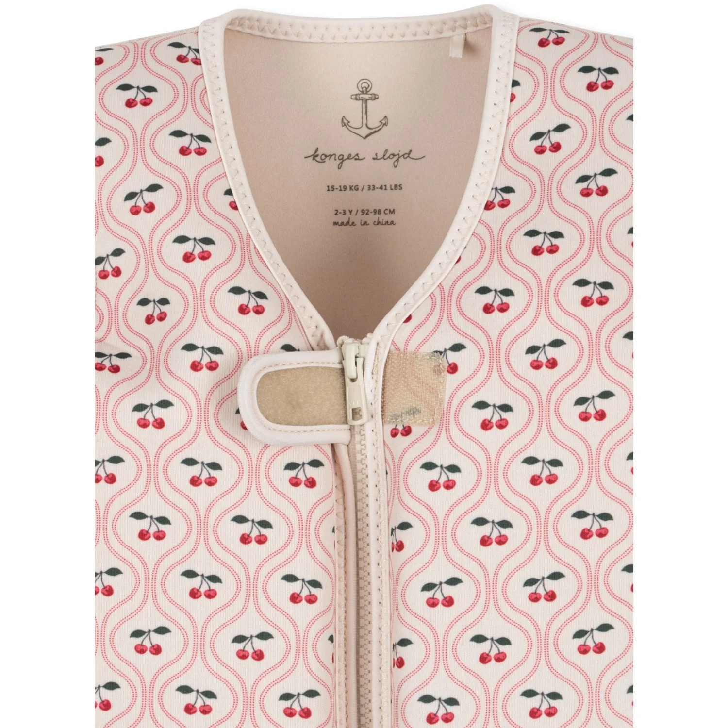 Konges Sløjd Cherry Pink Motif Avery Swim Vest - Image 5