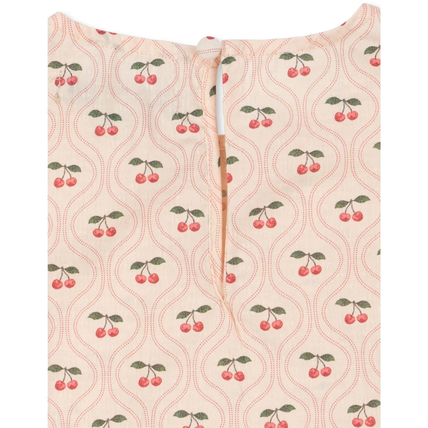Konges Sløjd Cherry Pink Motif Cianna Blouse GOTS - Image 4