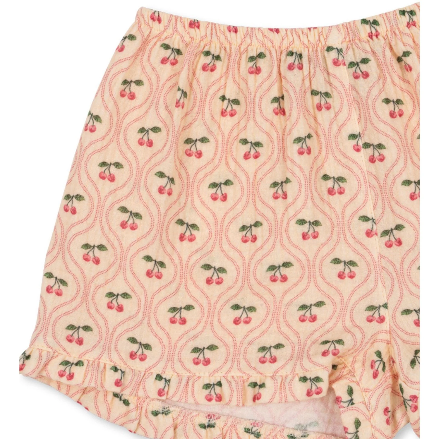 Konges Sløjd Cherry Pink Motif Coco Shorts Gots - Image 2
