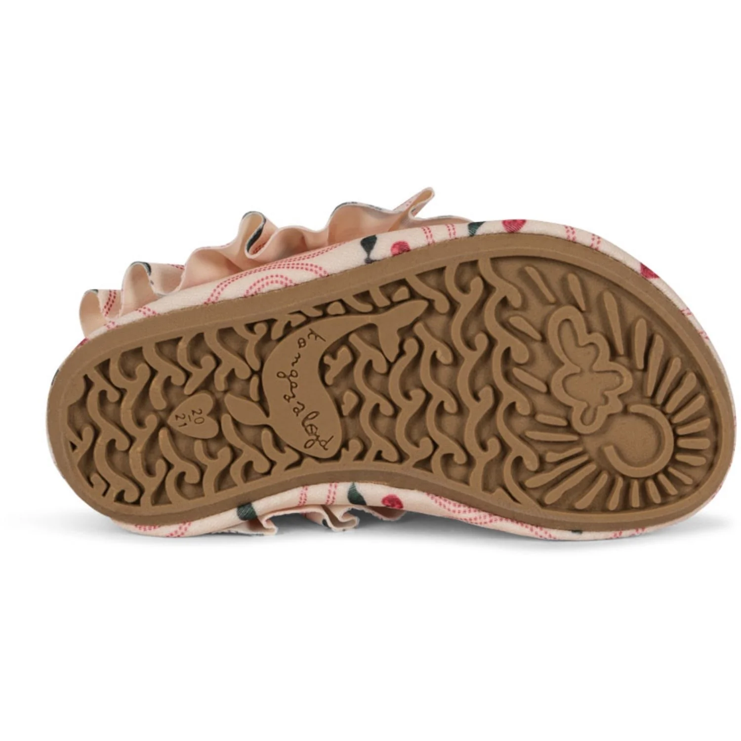 Konges Sløjd Cherry Pink Motif Merle Frill Swim Shoes - Image 6