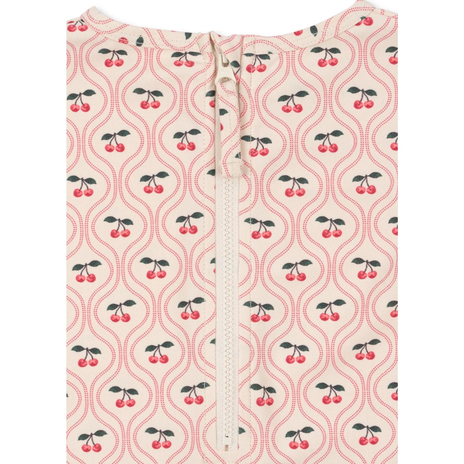Konges Sløjd Cherry Pink Motif Merle Ls Swimsuit Grs - Image 4