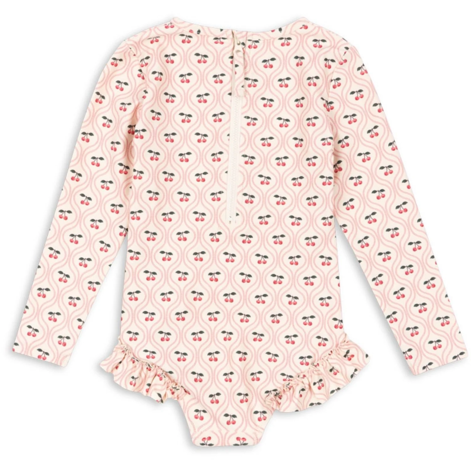 Konges Sløjd Cherry Pink Motif Merle Ls Swimsuit Grs - Image 5