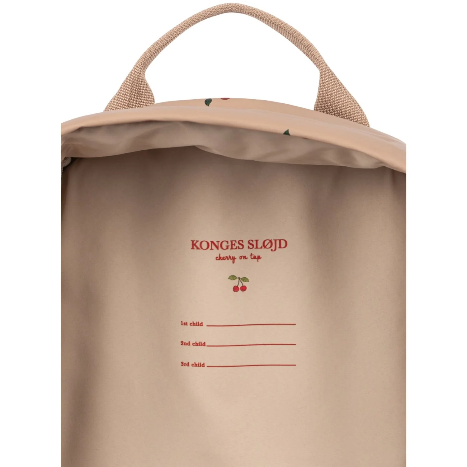 Konges Sløjd Cherry Rainy Kids Backpack Midi - Image 2