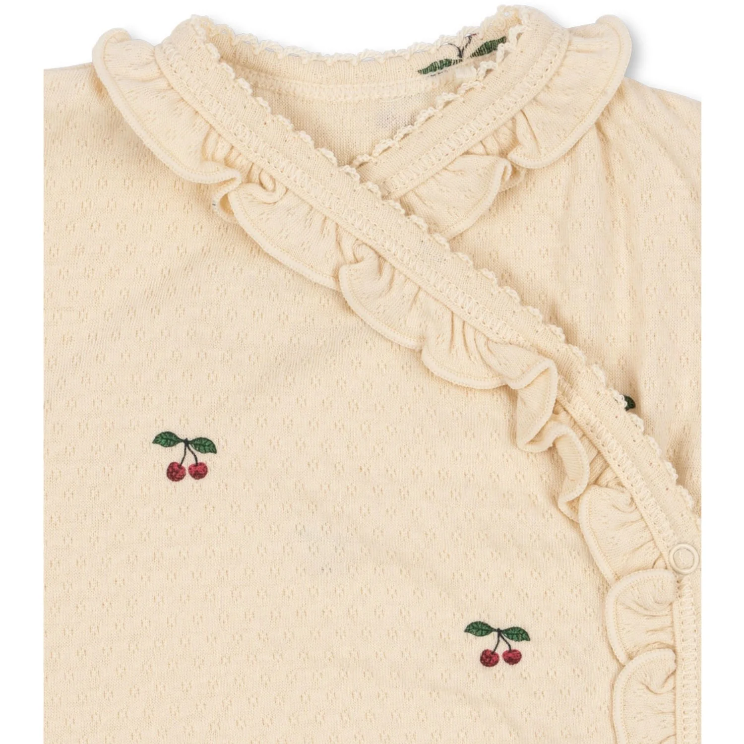 Konges Sløjd Cherry Sui Newborn Frill Body GOTS - Image 3