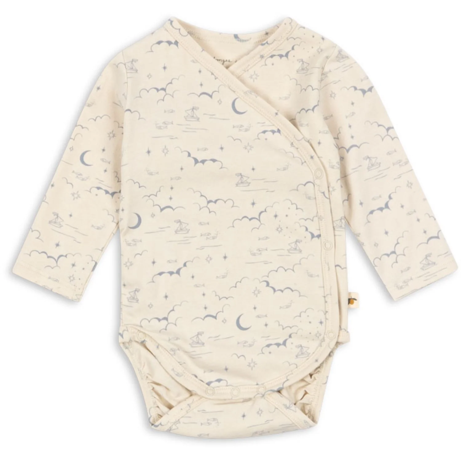 Konges Sløjd Cielo Marino Basic Ls Newborn Body Gots