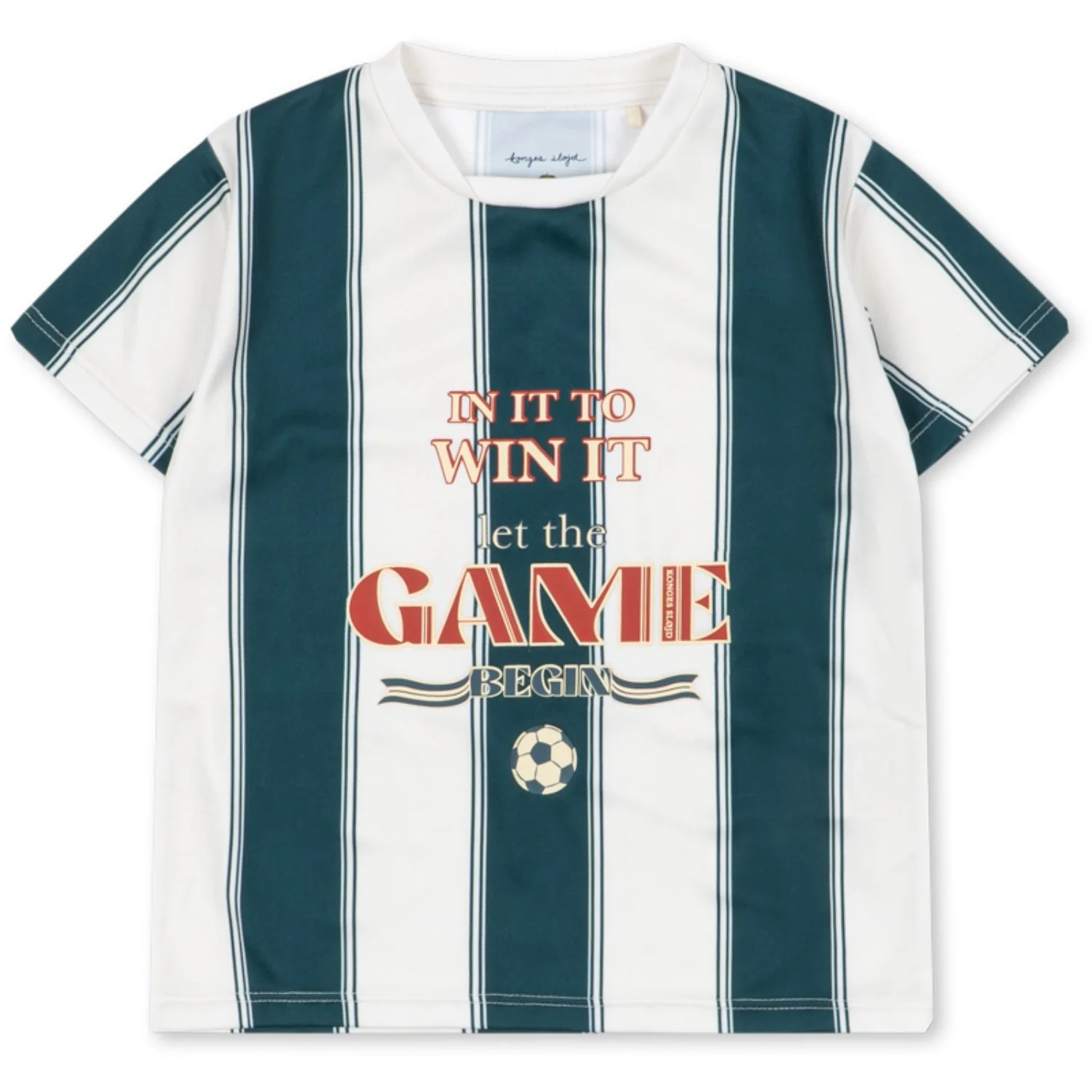 Konges Sløjd Class Stripe Act Tee Grs