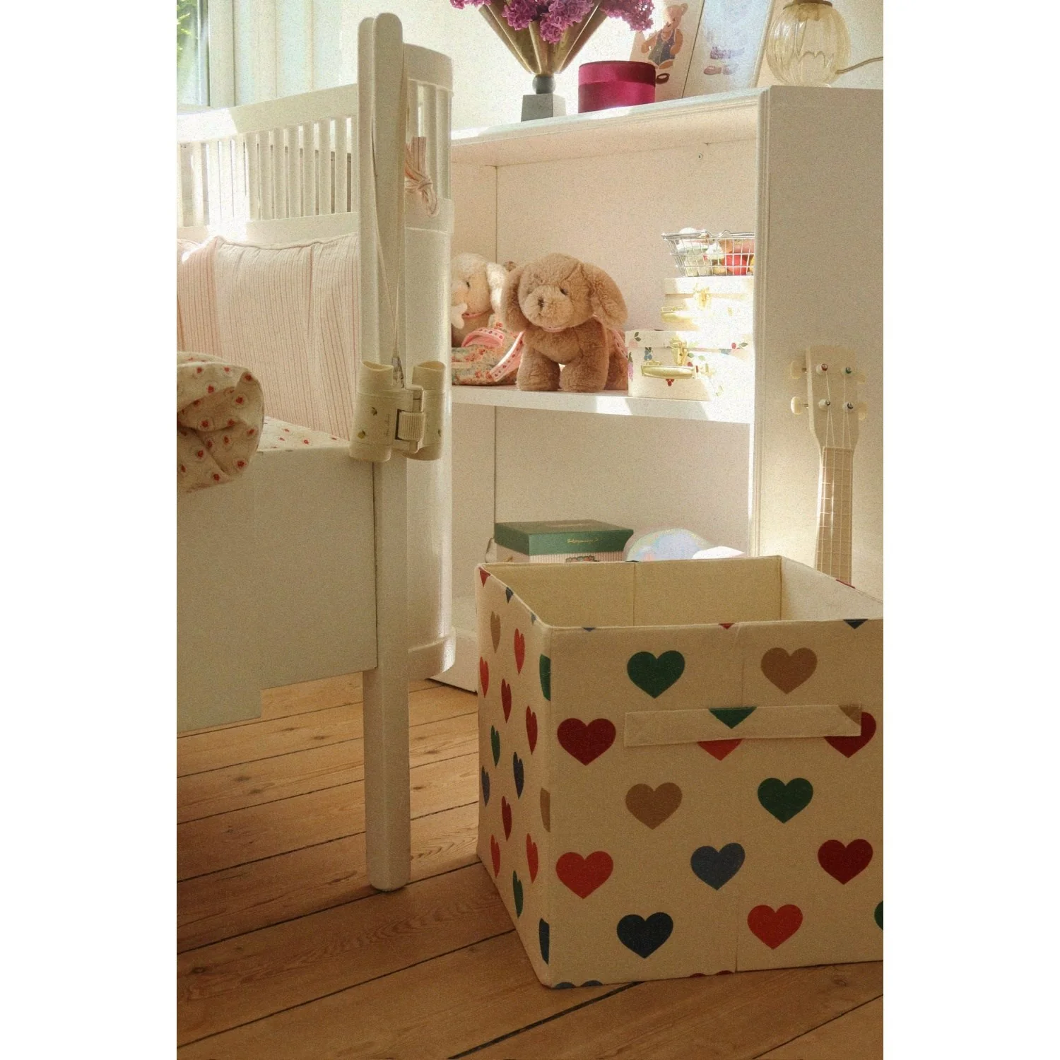 Konges Sløjd Coeur Coloré Fabric Storage Baskets 2 Pcs - Image 2
