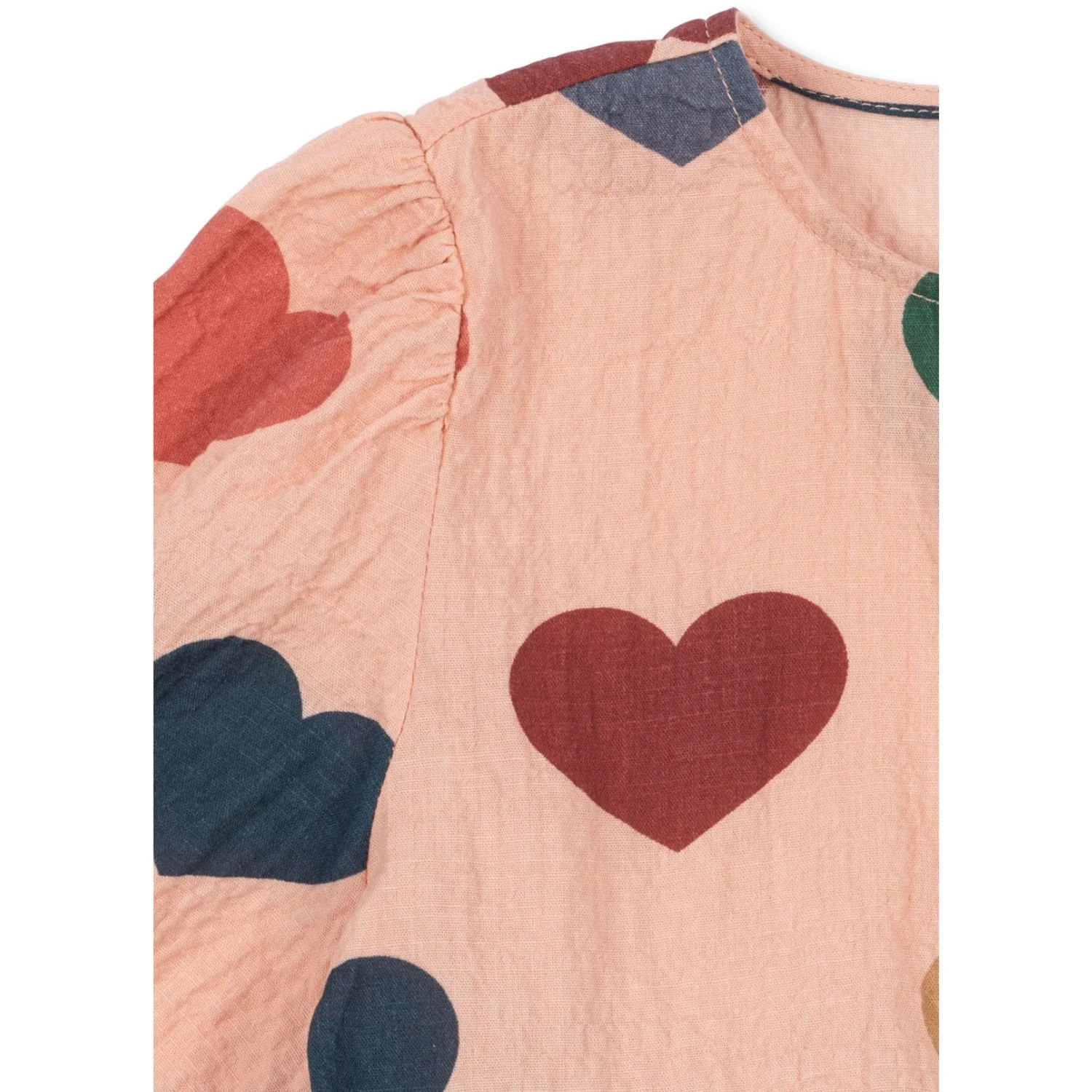 Konges Sløjd Coeur Rose Coloré Elin Dress GOTS - Image 3
