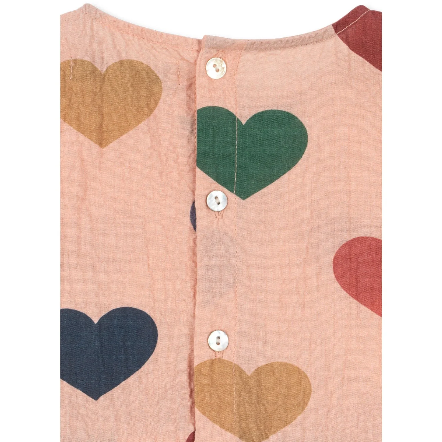 Konges Sløjd Coeur Rose Coloré Elin Dress GOTS - Image 4