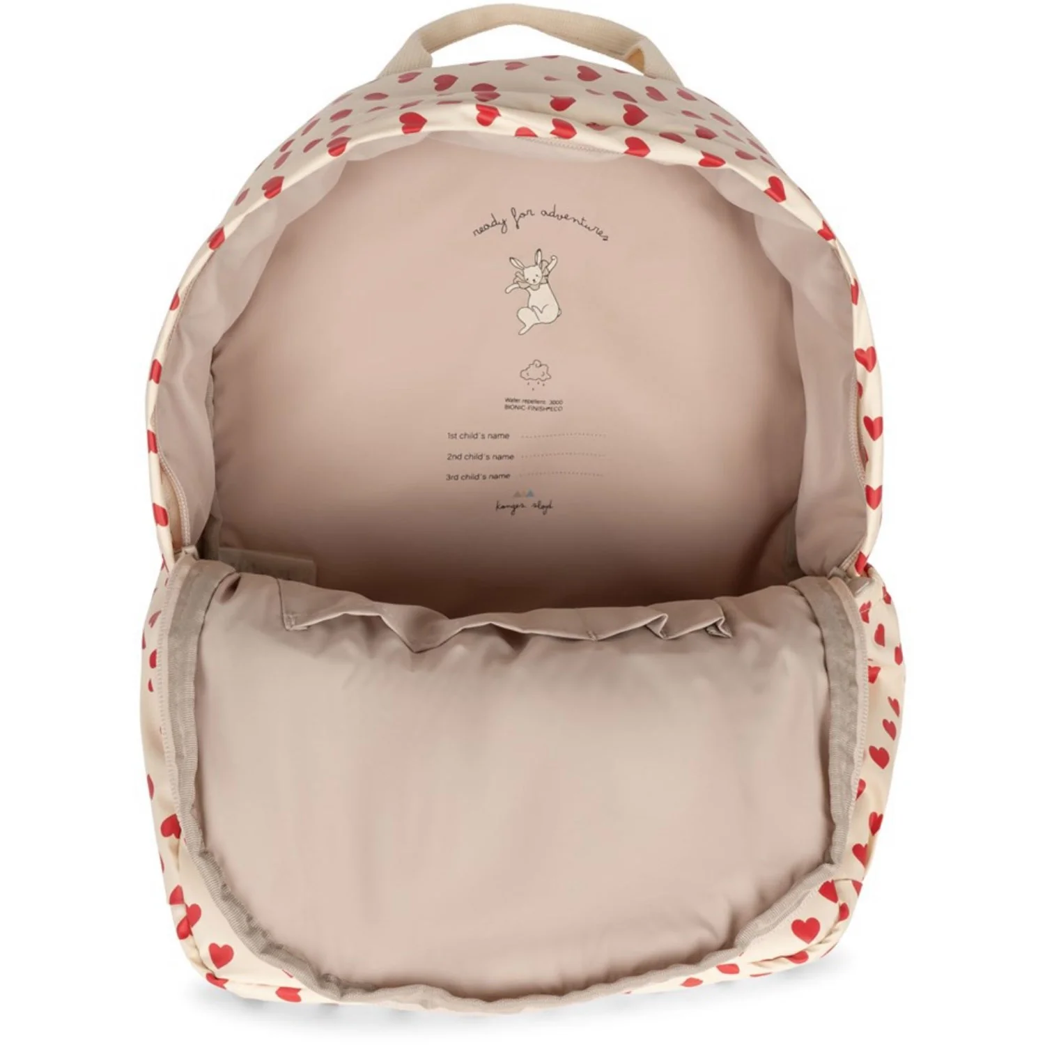 Konges Sløjd Coeur Rouge Rainy Kids Backpack Midi - Image 2