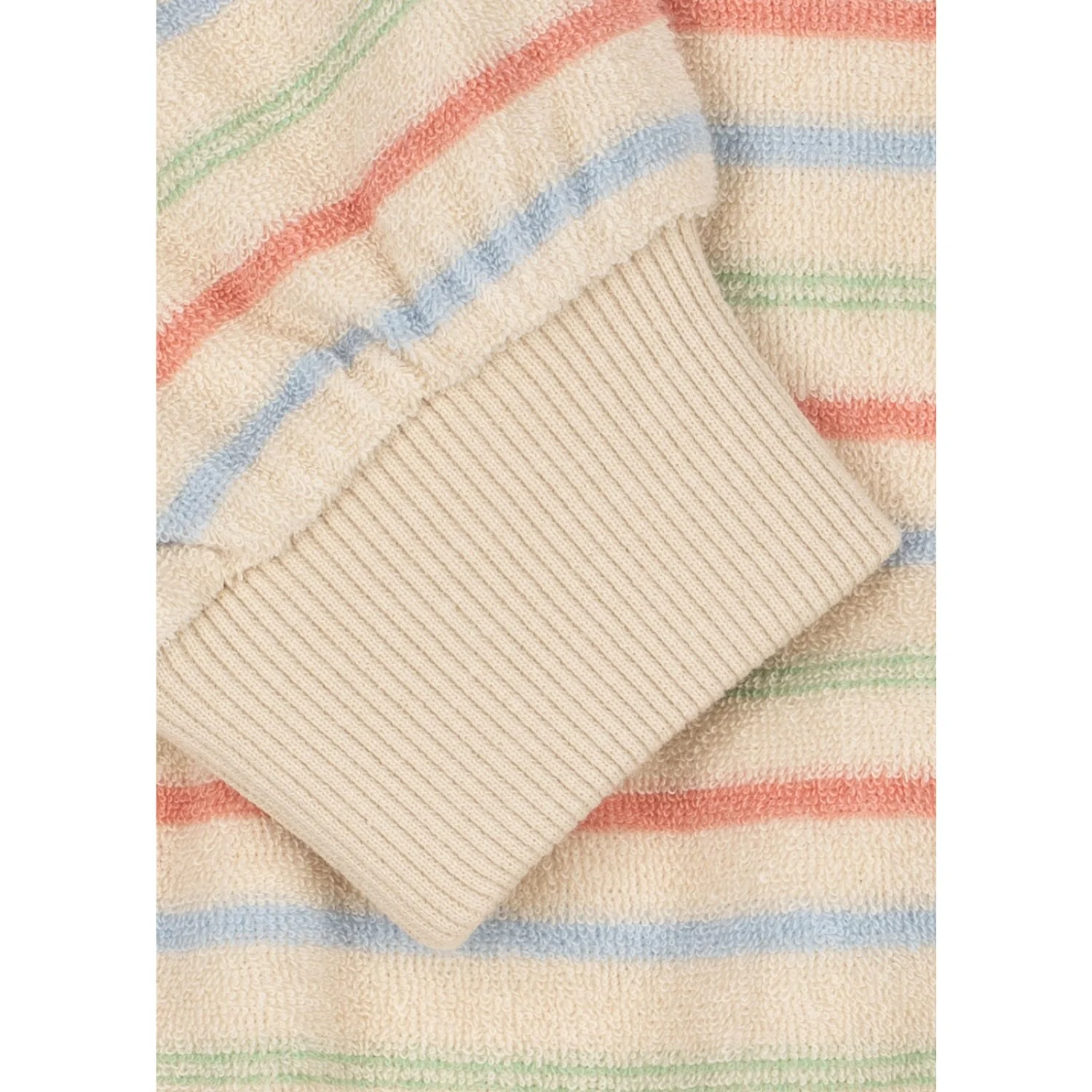 Konges Sløjd Confetti Stripe Itty Rib Sweat Shirt Gots - Image 3