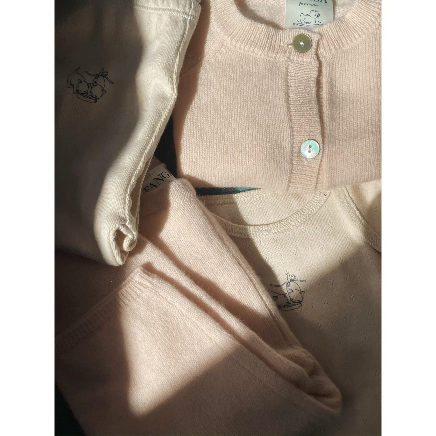 Konges Sløjd Creole Pink Fanga Savora Due Cardigan - Image 3