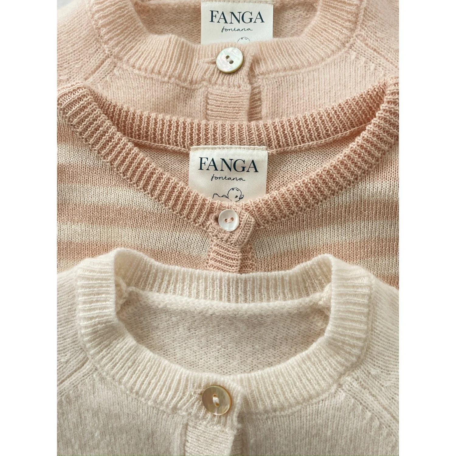 Konges Sløjd Creole Pink Fanga Savora Due Cardigan - Image 4