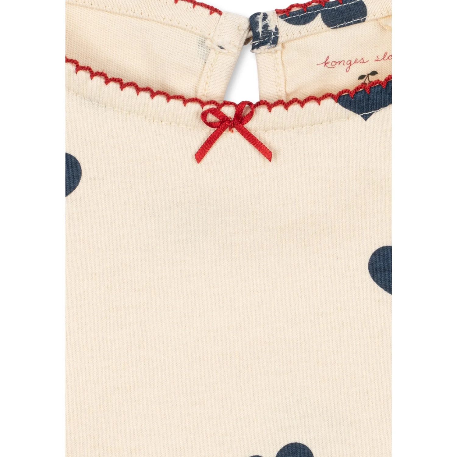 Konges Sløjd Cuore Tricolore Drey Slit Blouse Gots - Image 2