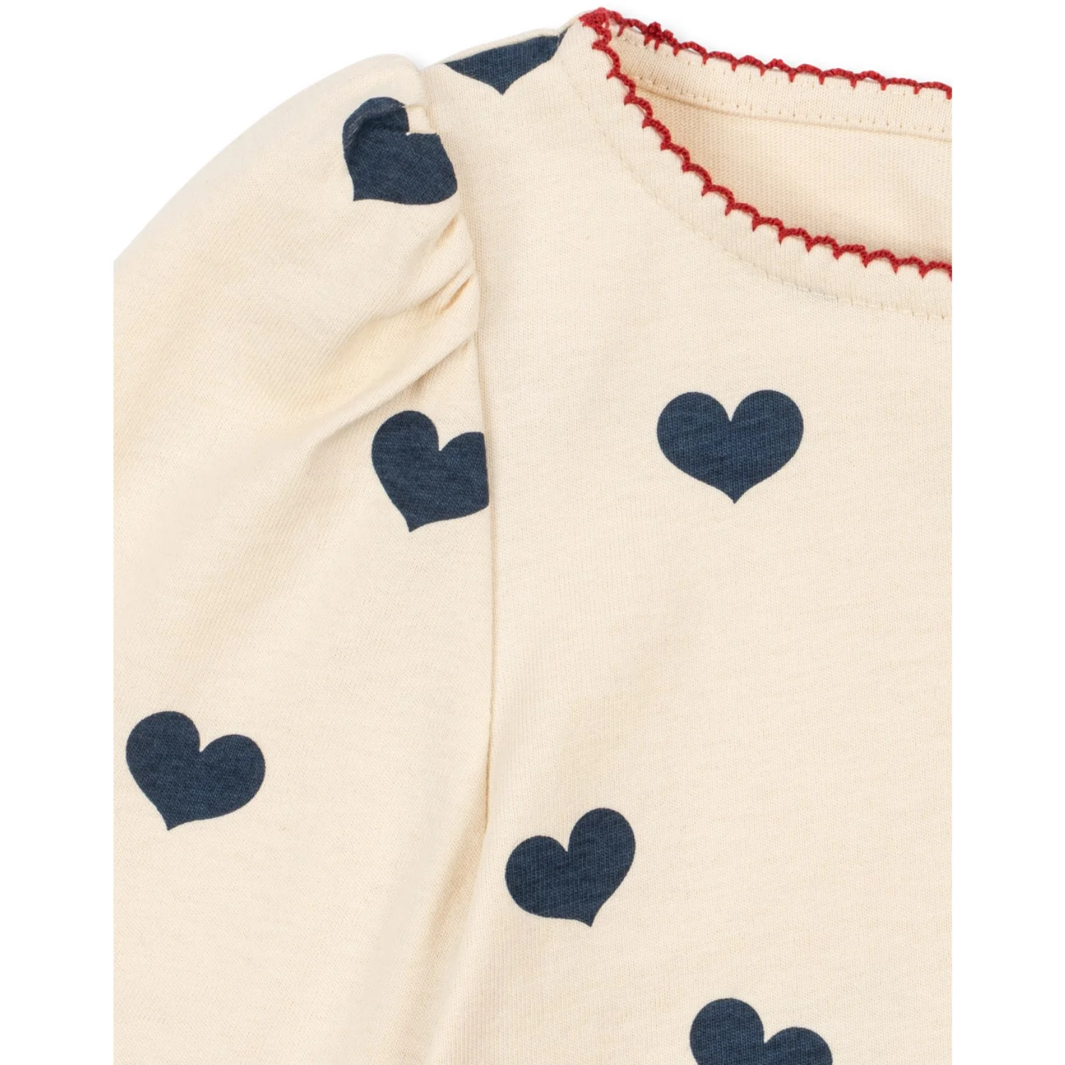 Konges Sløjd Cuore Tricolore Drey Slit Blouse Gots - Image 4