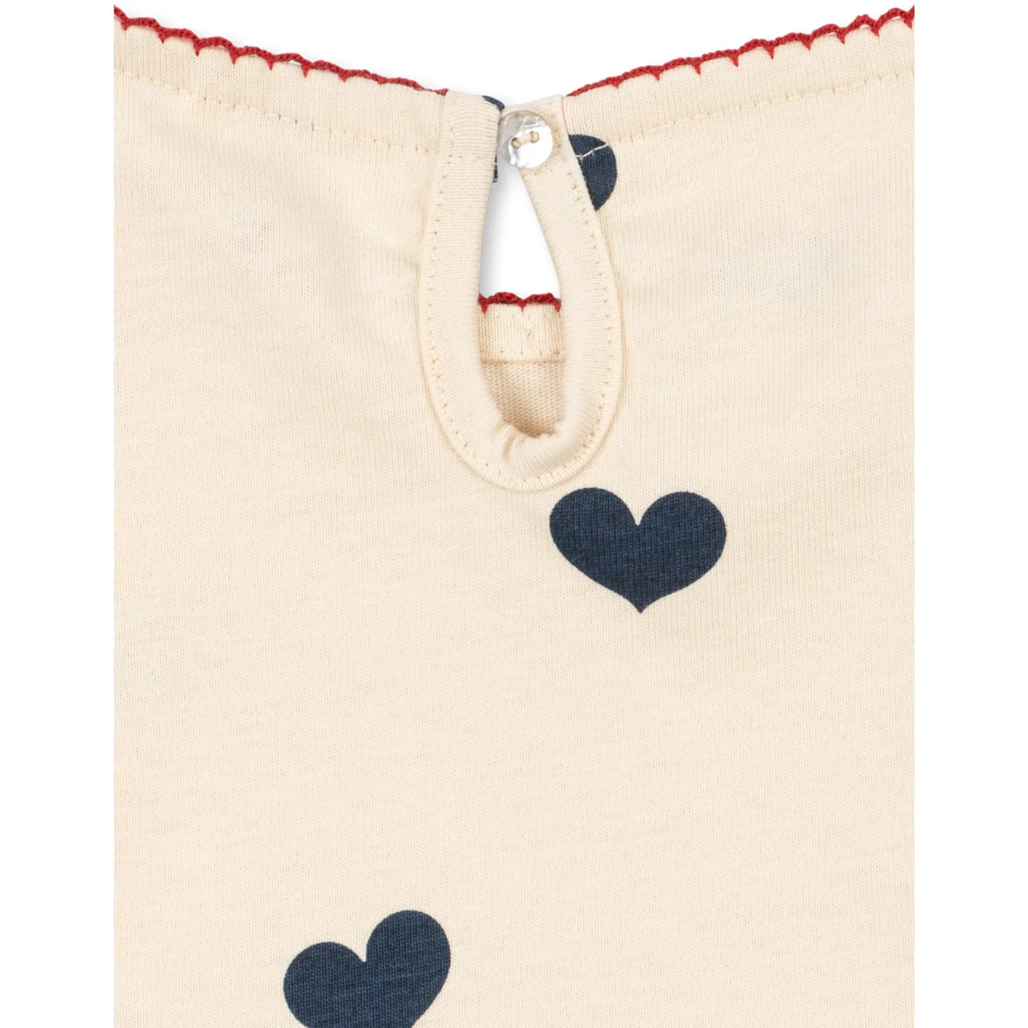 Konges Sløjd Cuore Tricolore Drey Slit Blouse Gots - Image 5