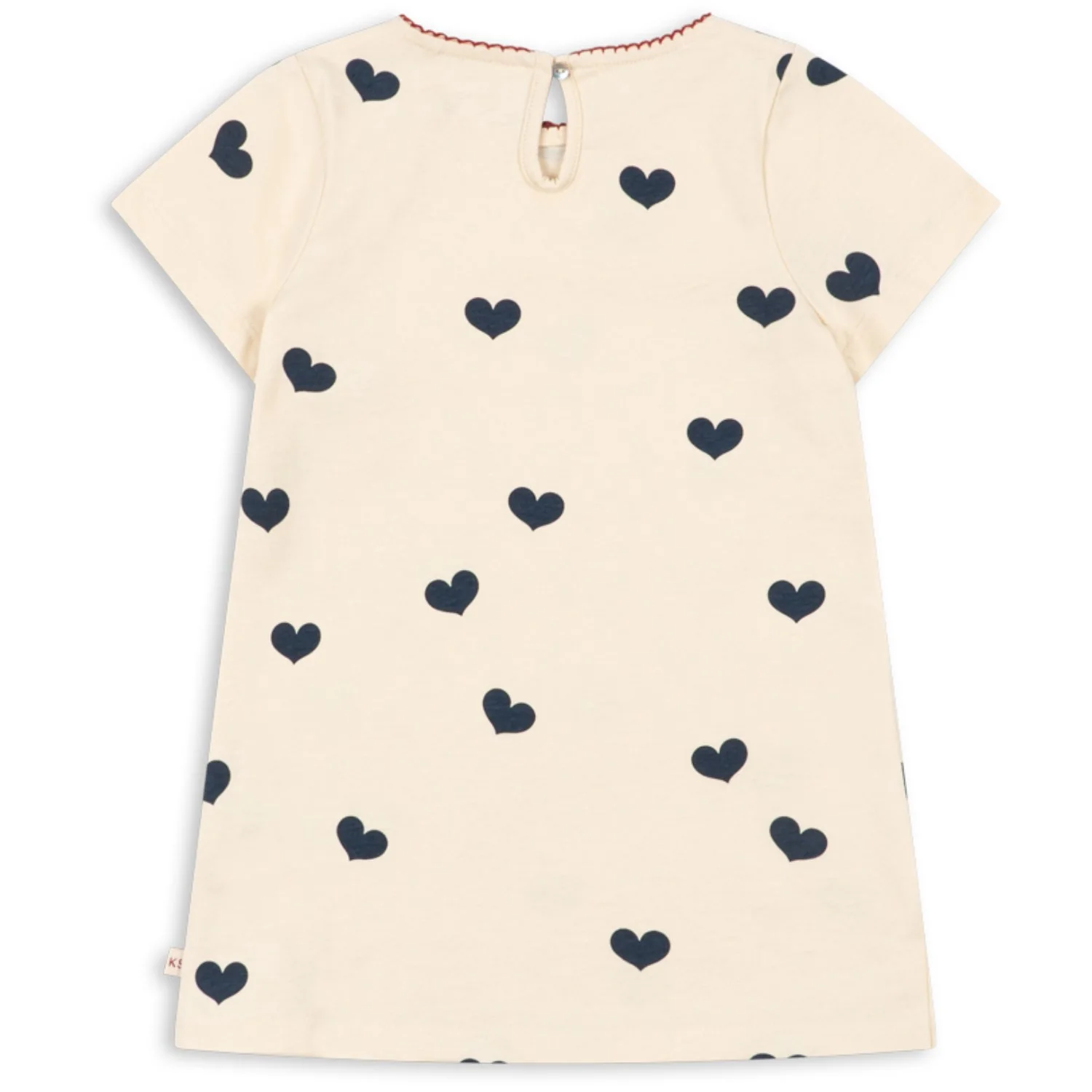 Konges Sløjd Cuore Tricolore Drey Ss Dress Gots - Image 5