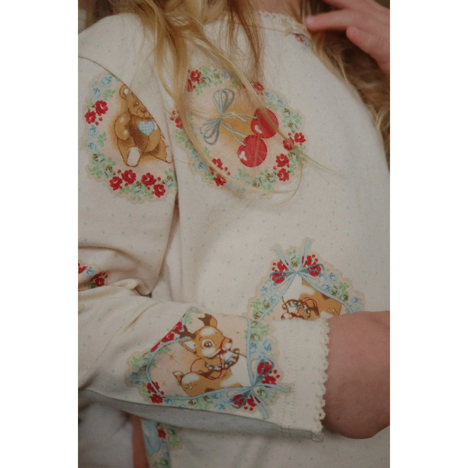 Konges Sløjd Deer Diary Basic Blouse/Pants Set Gots - Image 8