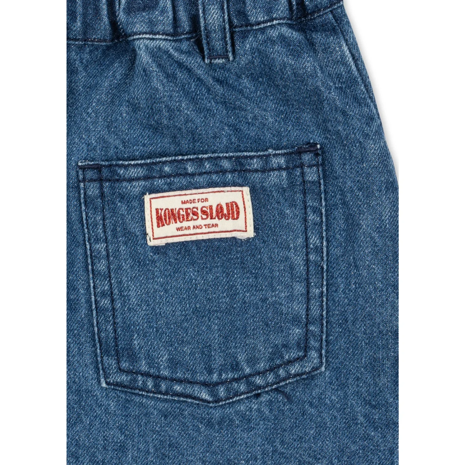 Konges Sløjd Denim Blue Magot Skirt Gots - Image 6