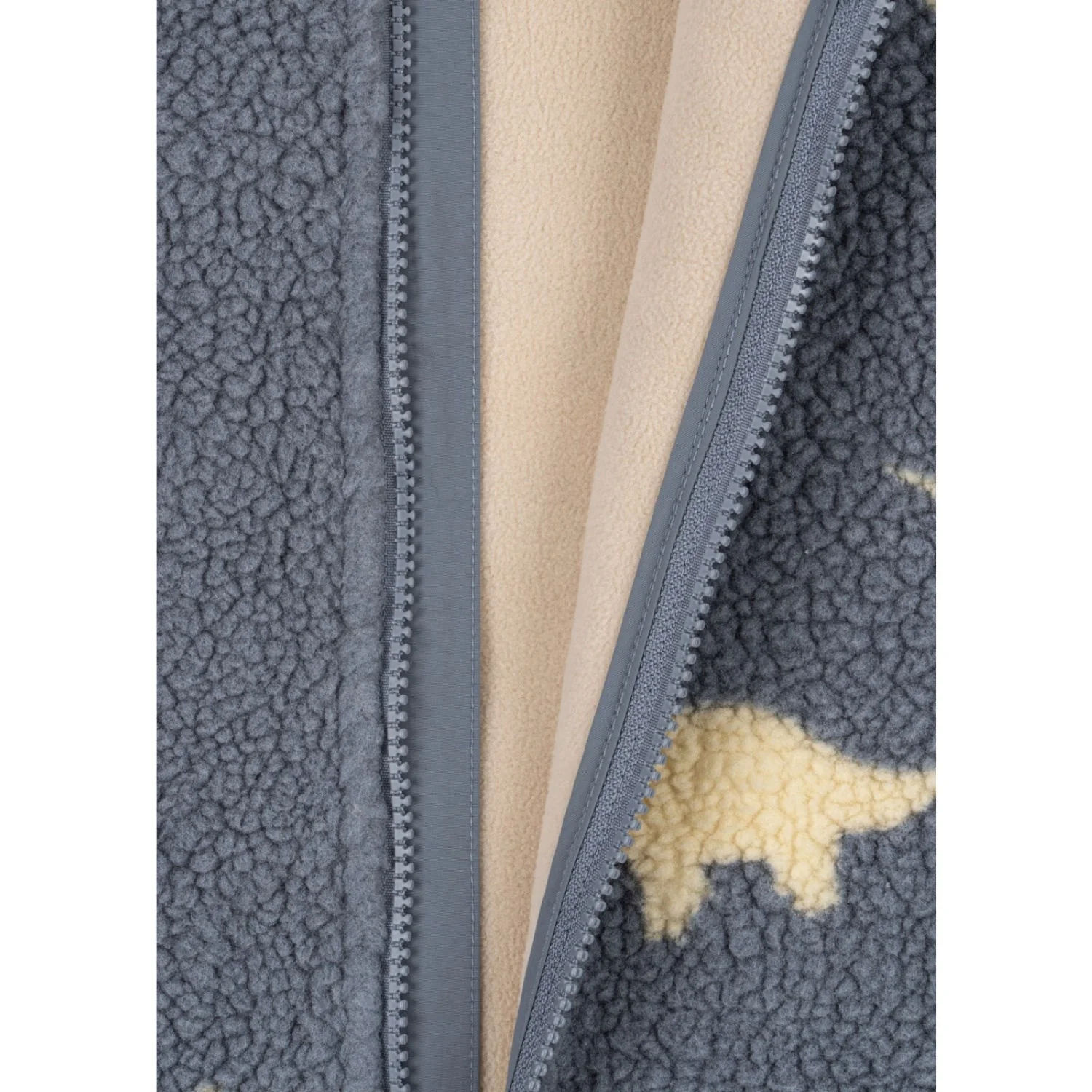 Konges Sløjd Dino Mist Jody Teddy Jacket Grs - Image 9