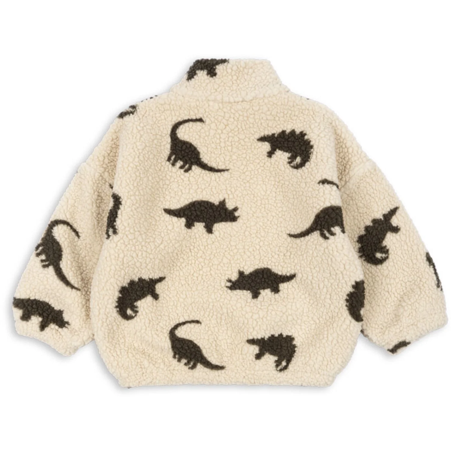 Konges Sløjd Dino Silhouette Jody Teddy Half Zip Grs - Image 4