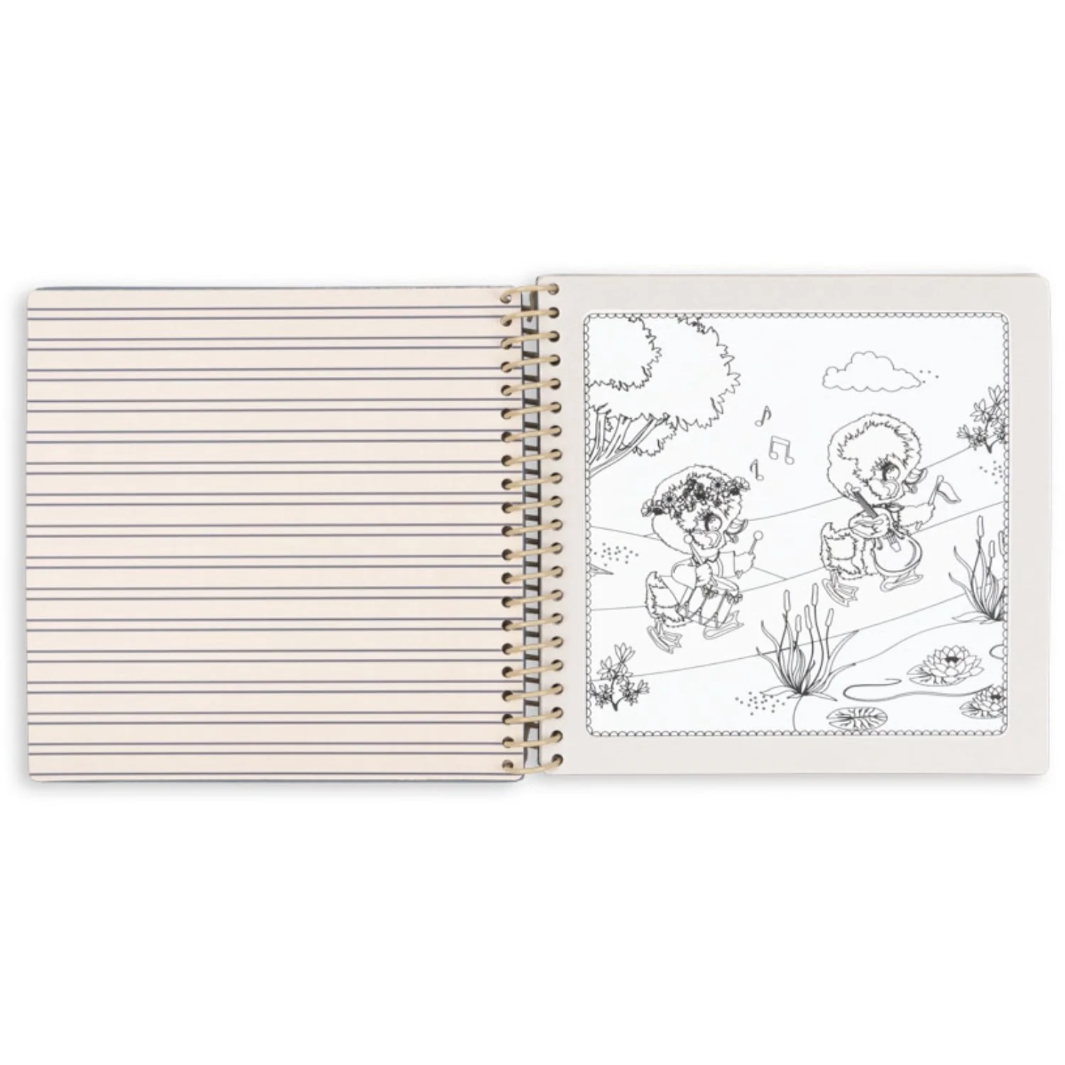 Konges Sløjd Duckling Magic Water Book Fsc - Image 4