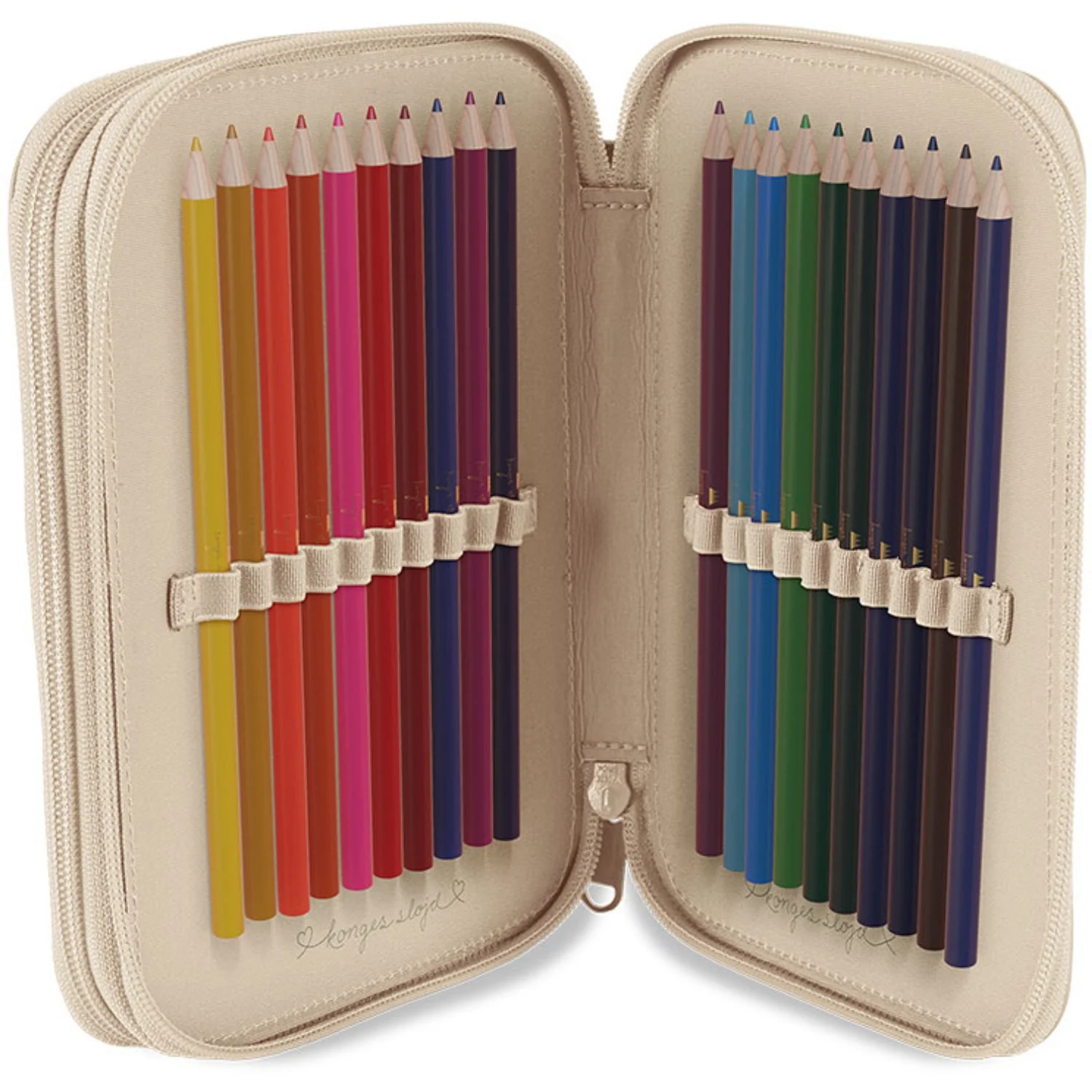 Konges Sløjd Duo Verde Clover Pencil Case - Image 3