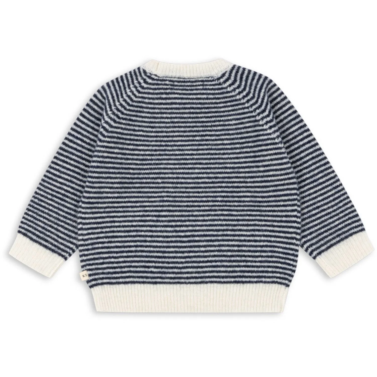 Konges Sløjd Ensign Blue/Buttercream Berle Knit Sweater - Image 6