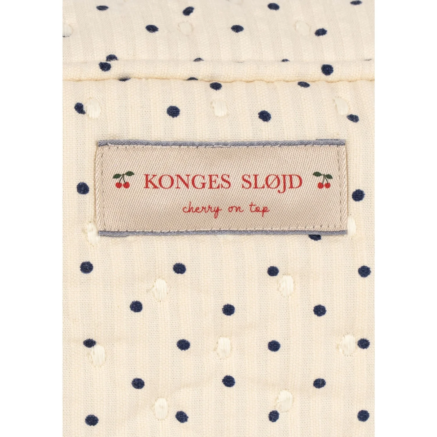 Konges Sløjd Estate Dot Seersucker Big Toiletry Bag - Image 2