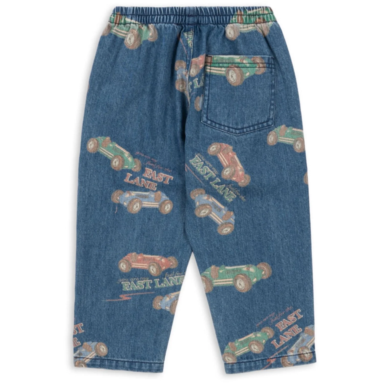 Konges Sløjd Fast Lane Magot Pants Denim GOTS - Image 5
