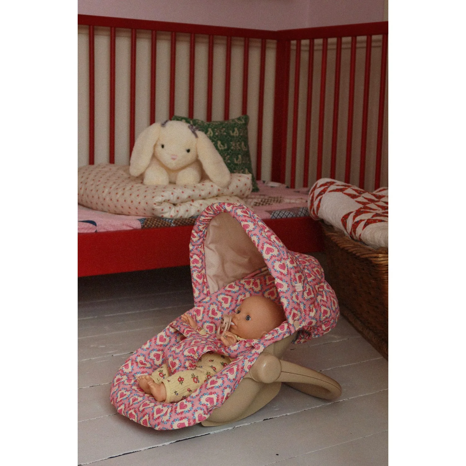 Konges Sløjd Felice Rose Doll Car Seat - Image 3