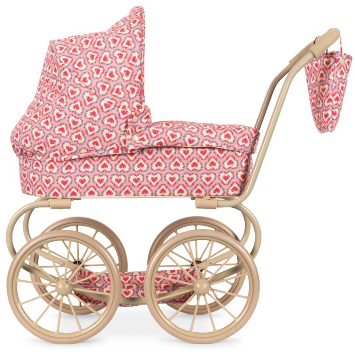 Konges Sløjd Felice Rose Minnie Doll Pram - Image 9