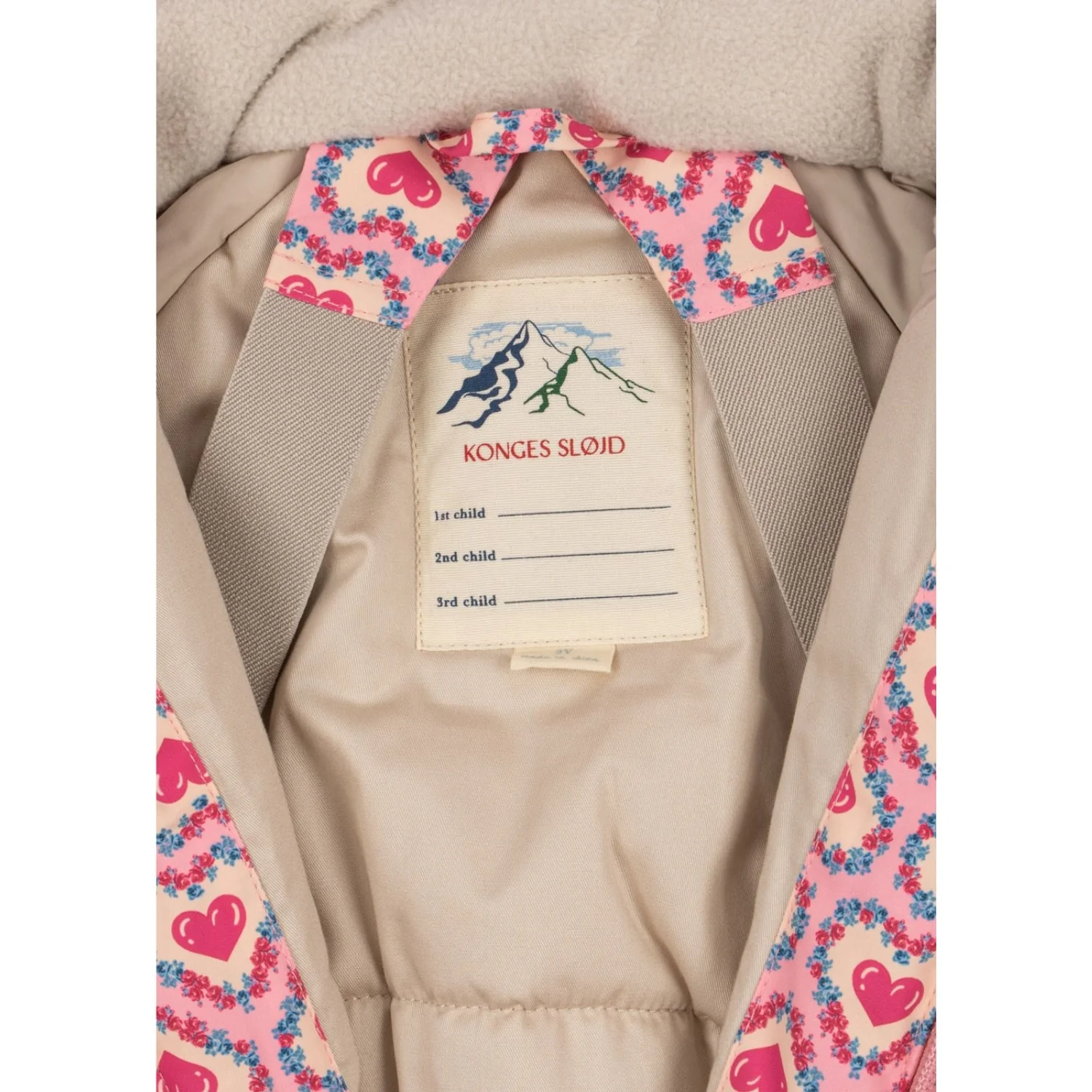 Konges Sløjd Felice Rose Nohr Snowsuit Print - Image 4