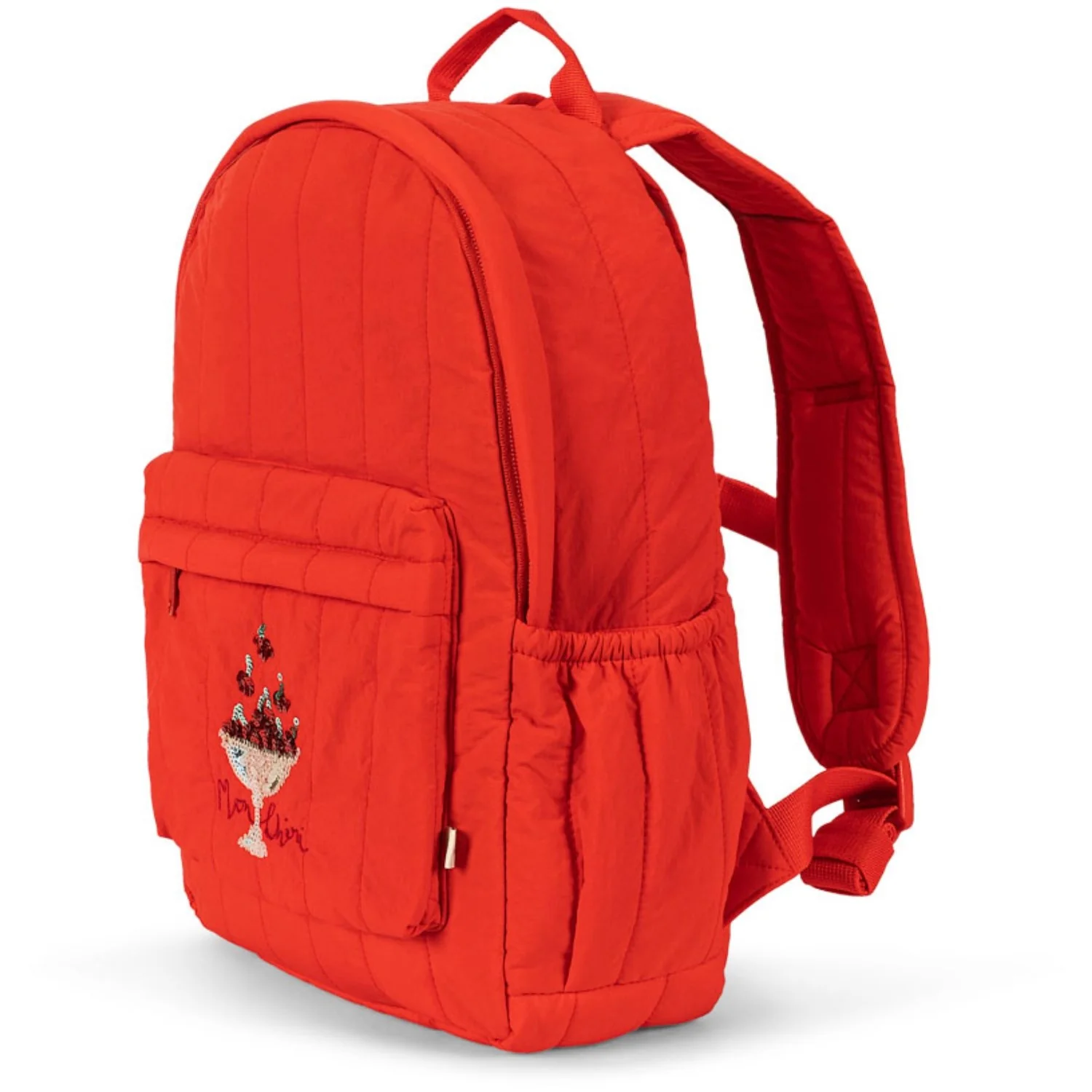 Konges Sløjd Fiery Red Juno Sequin Backpack - Image 9