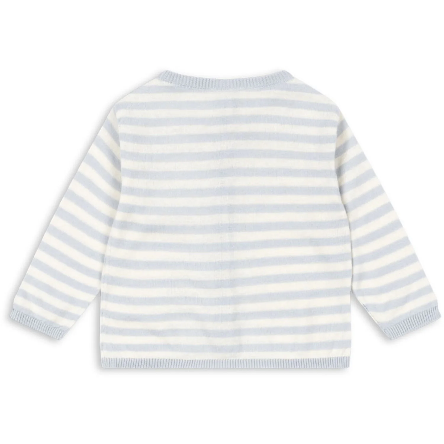 Konges Sløjd Fanga Gray Dawn Venti Knit Cardigan GOTS - Image 7